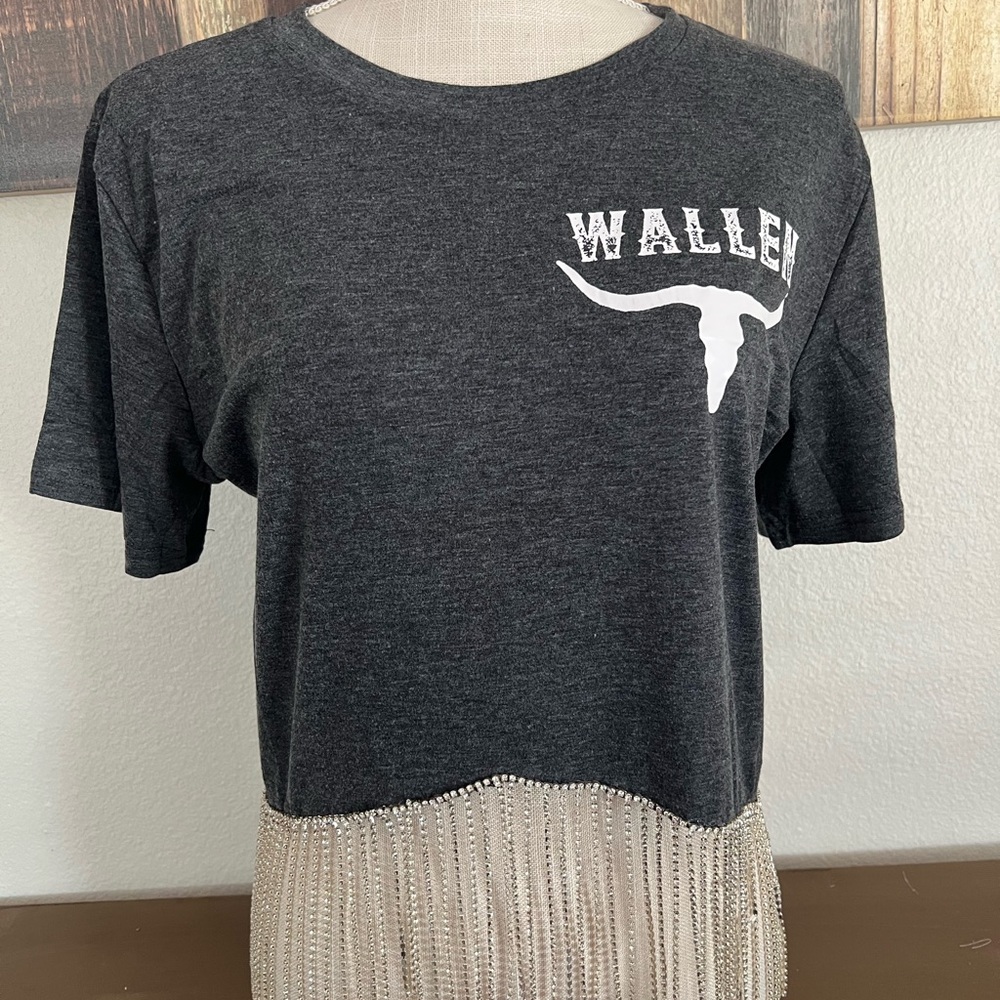 Women's Gray Graphic Tee